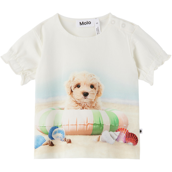 Molo Baby White Eline T-shirt 