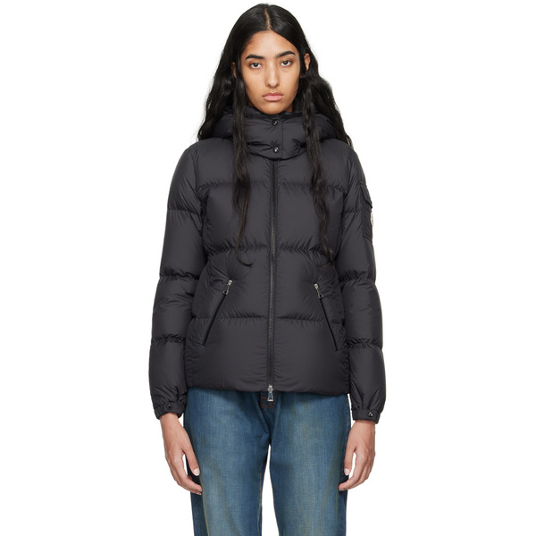 Moncler Black Fourmines Down Jacket 