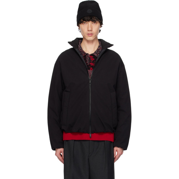 Moncler Black Nibles Down Jacket 
