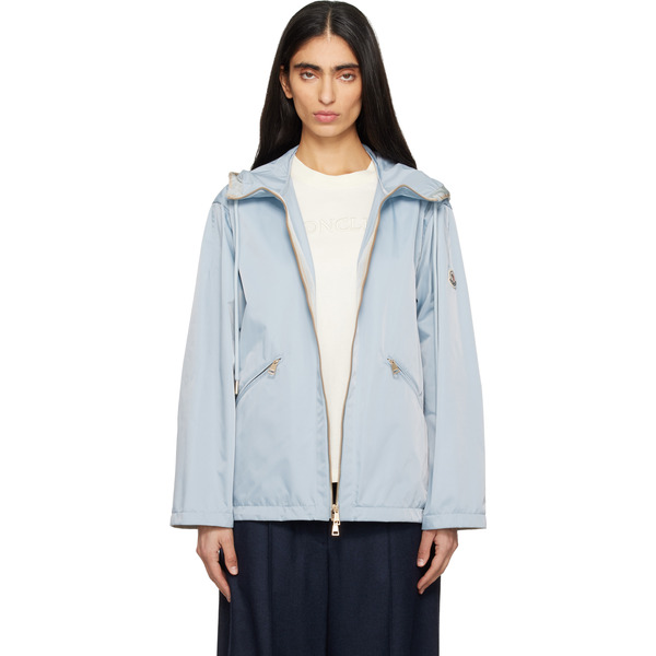  Moncler Blue Cassiopea Hooded Jacket 