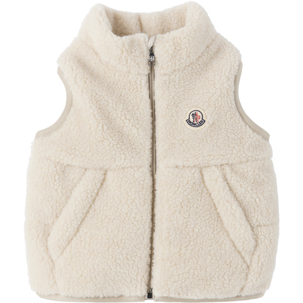  Moncler Enfant Baby Beige Ernst Down Vest 