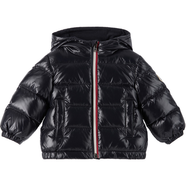  Moncler Enfant Baby Navy New Aubert Hooded Down Jacket 