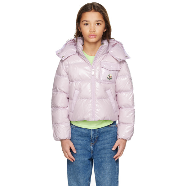  Moncler Enfant Big Kids Pink Small Andro Down Jacket 