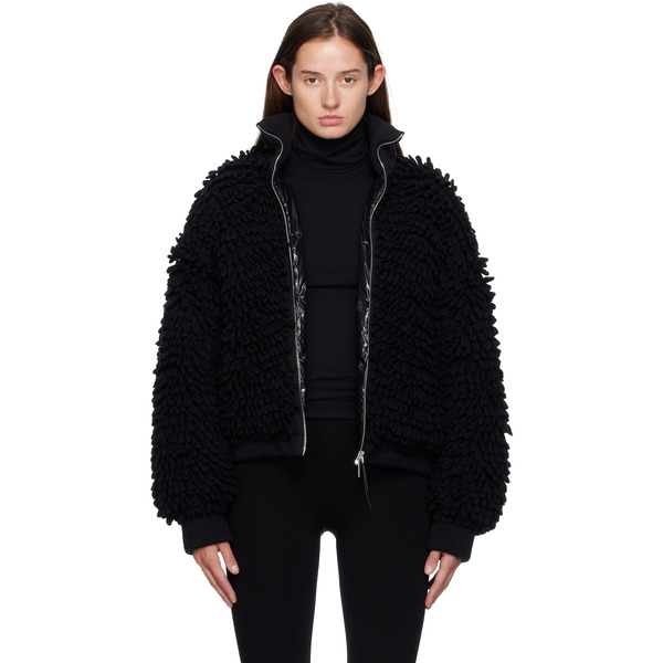  Moncler Genius Moncler X Ee72 Black Cardigan Down Jacket 