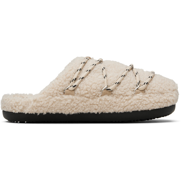  Moon Boot Pink Teddy Slipper Loafers 