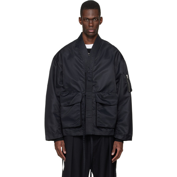  Mordecai Black Kimono Field Jacket 