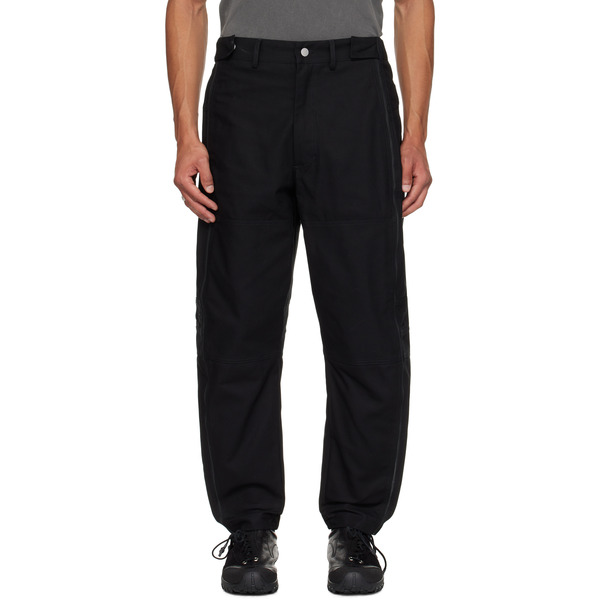  Mordecai Black Zipper Trousers 