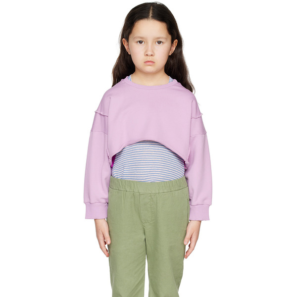  Morley Kids Purple Crewneck Sweatshirt 