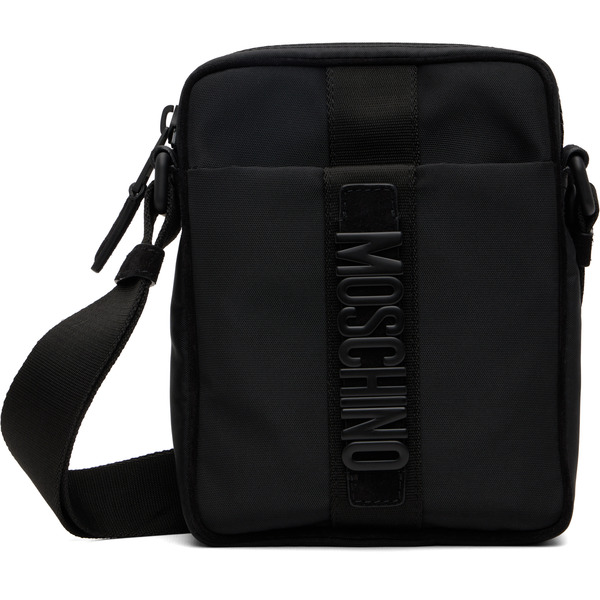  Moschino Black 'carry Me' Bag 