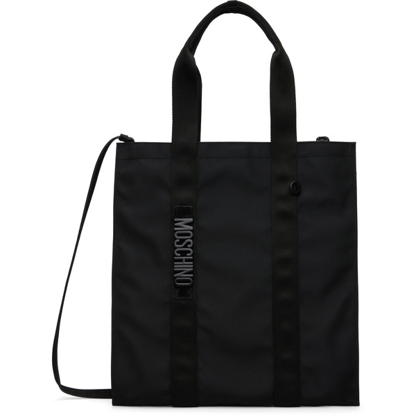  Moschino Black 'carry Me' Tote 
