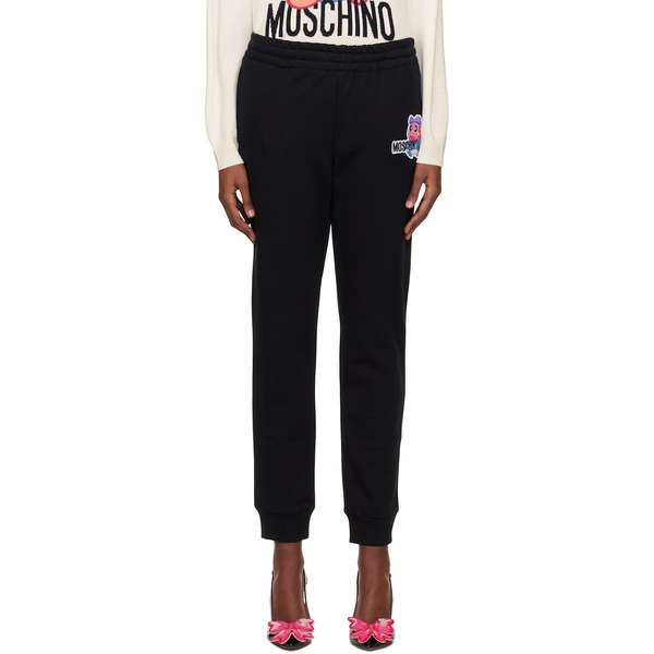  Moschino Black Puzzle Bobble Lounge Pants 