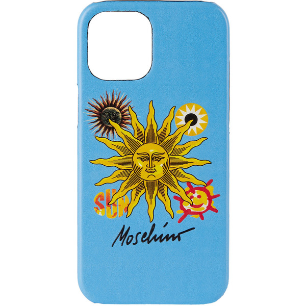  Moschino Blue Sun Iphone 12 Pro Max Case 