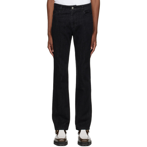  Mr. Saturday Black Five-pocket Jeans 