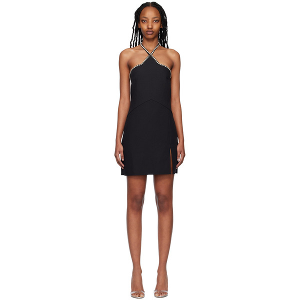  Msgm Black Star Minidress 