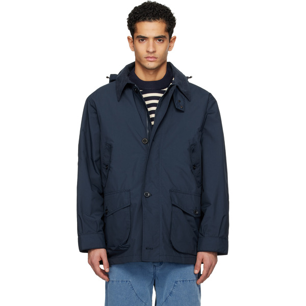  Nanamica Navy 2l Pertex Unlimited Field Jacket 