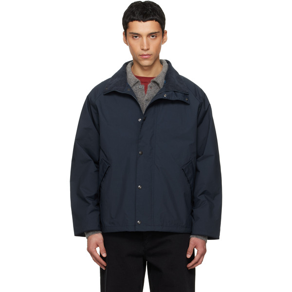  Nanamica Navy 2l Pertex Unlimited Field Short Jacket 