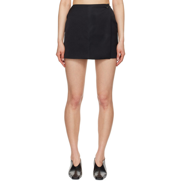 Nanushka Black Svana Skort 