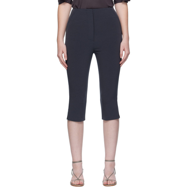  Nanushka Blue Saoirse Capri Shorts 