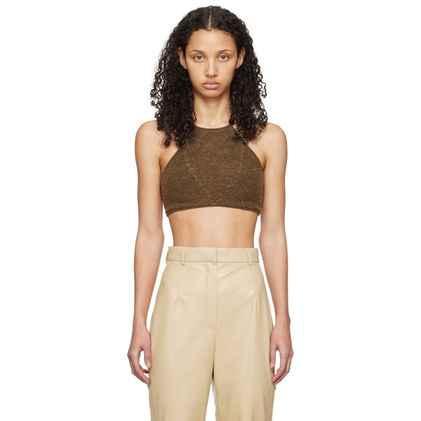  Nanushka Brown Sarda Camisole 