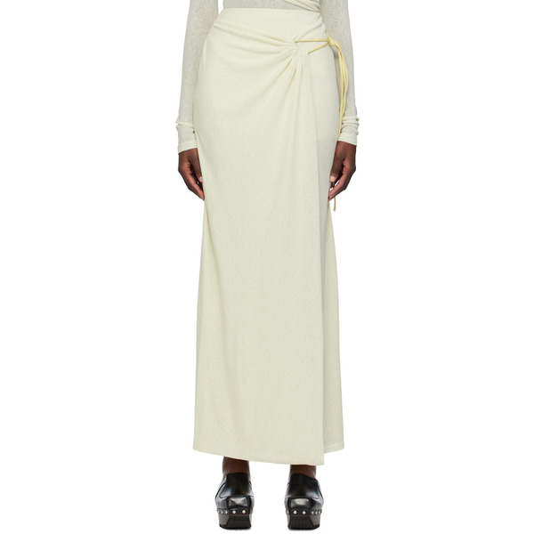  Nanushka Green Macea Maxi Skirt 