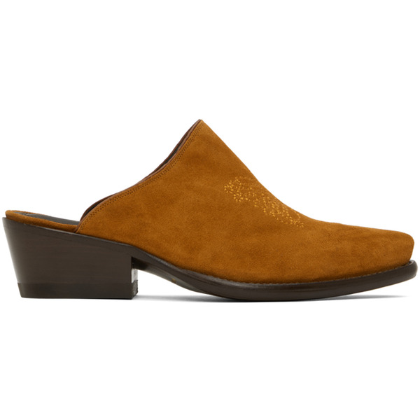  Needles Brown Papillon Mules 