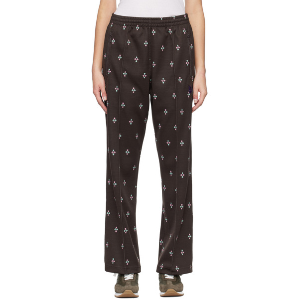  Needles Brown Poly Jacquard Lounge Pants 