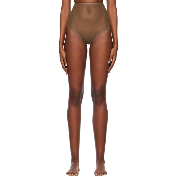  Nensi Dojaka Ssense Exclusive Khaki Briefs 