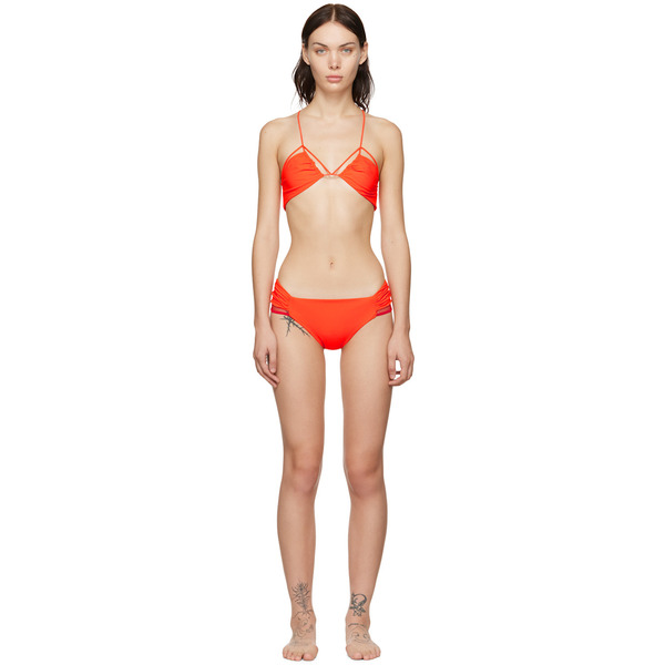  Nensi Dojaka Ssense Exclusive Orange Bikini 