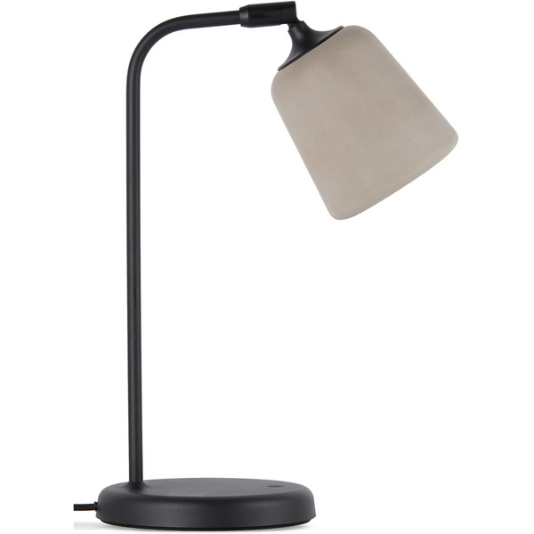  New Works Grey Concrete Material Table Lamp 