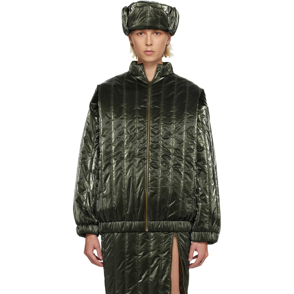  Nicklas Skovgaard Ssense Exclusive Green Cecilia Jacket 