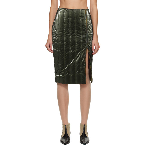  Nicklas Skovgaard Ssense Exclusive Green Josephine Midi Skirt 