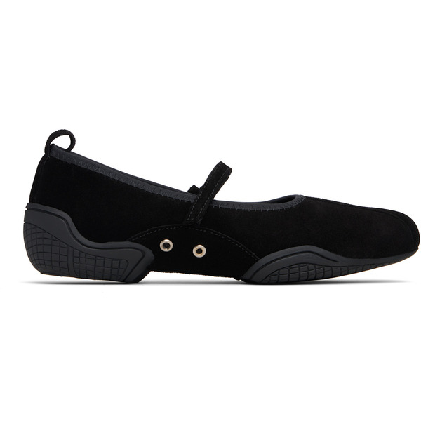  Nicole Saldaña Black Sophie Ballerina Flats 