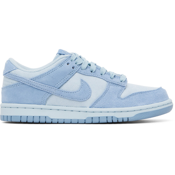  Nike Big Kids Blue Dunk Low Se Sneakers 