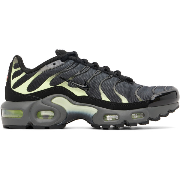  Nike Big Kids Gray & Green Air Max Plus Sneakers 