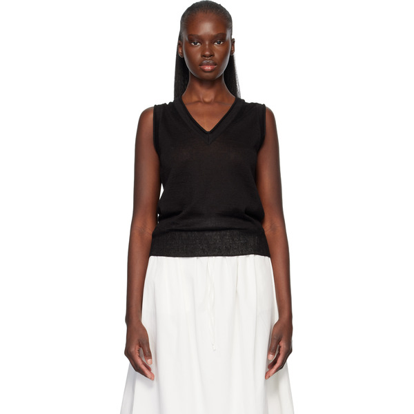  Nothing Written Black Dore Sleeveless Knit Top 