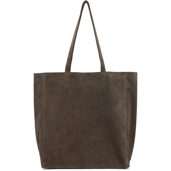  Nothing Written Brown Cou Suede Shopper Tote 