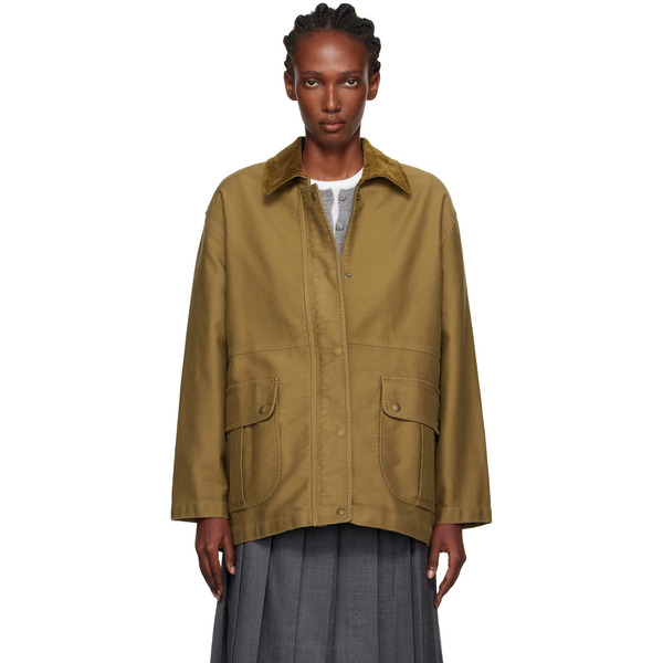  Nothing Written Khaki Mole Skin Hunting Cotton Jacket 