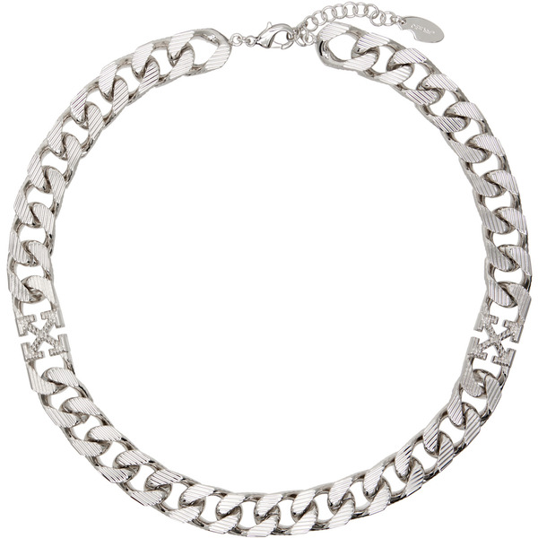  Off-white Arrow Chain Textured Necklace 