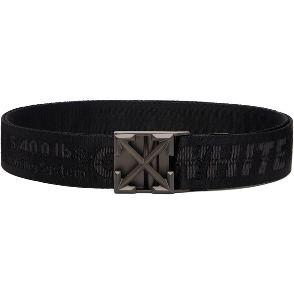  Off-white Black Tape Belt Arrow 38mm Belt 