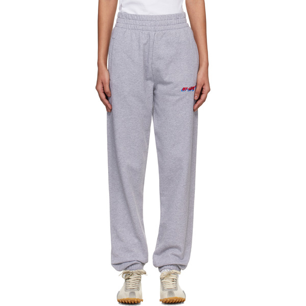  Off-white Gray Shadow Cuff Lounge Pants 