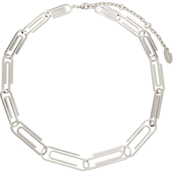  Off-white Paperclip Chain Necklace 