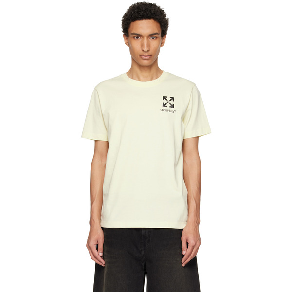  Off-white Yellow Small Arrow Slim T-shirt 