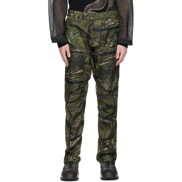  Olly Shinder Khaki Convertible Cargo Pants 