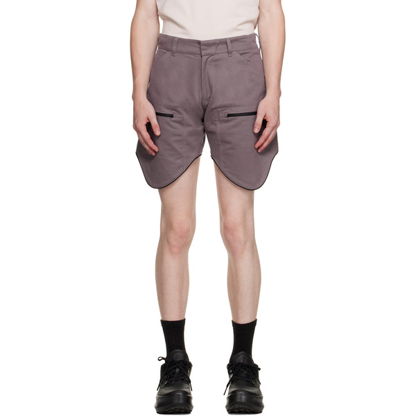  Olly Shinder Purple Scout Shorts 