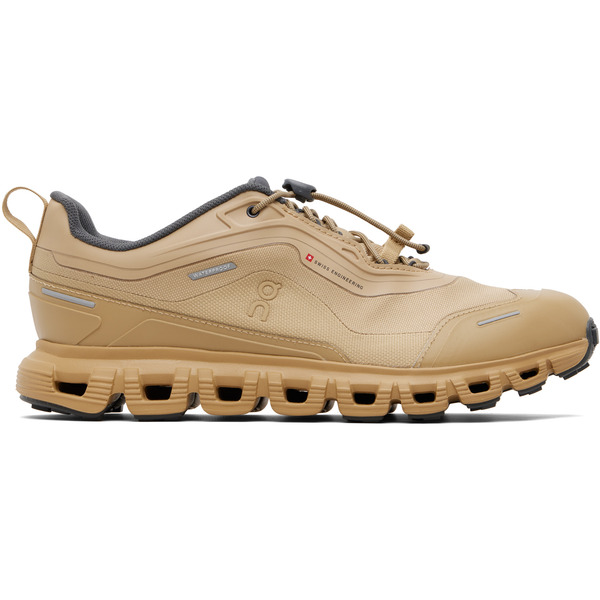  On Tan Cloud 6 Geo Waterproof Sneakers 