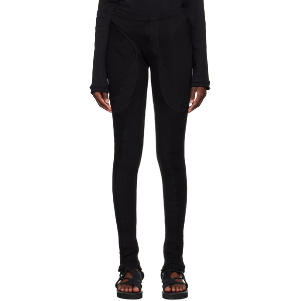  Ottolinger Black Deconstructed Trousers 