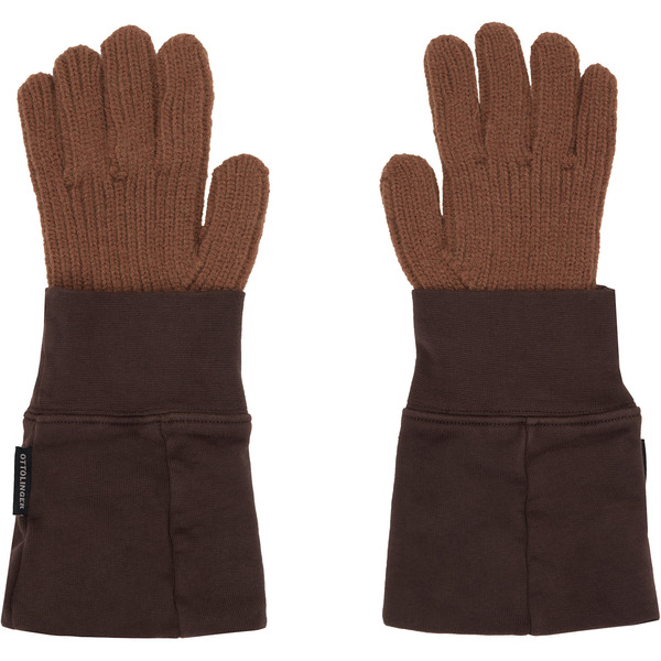  Ottolinger Brown Deconstructed Sleeve Glove 