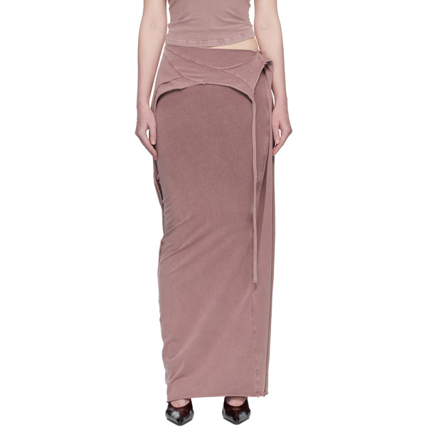  Ottolinger Pink Slitted Maxi Skirt 