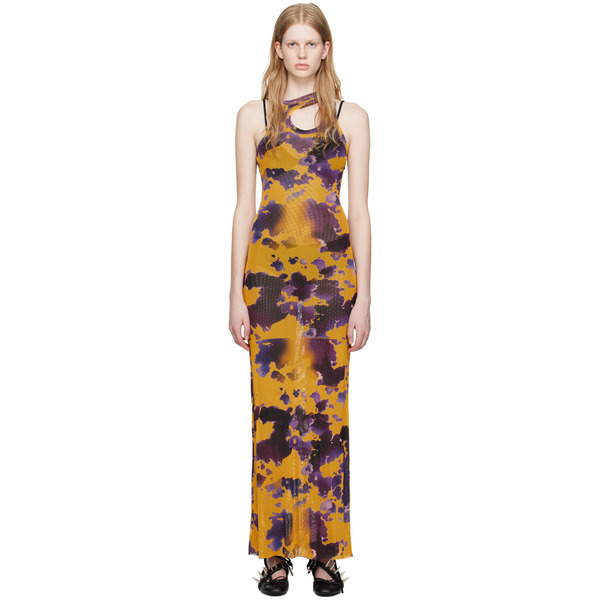  Ottolinger Ssense Exclusive Purple Maxi Dress 