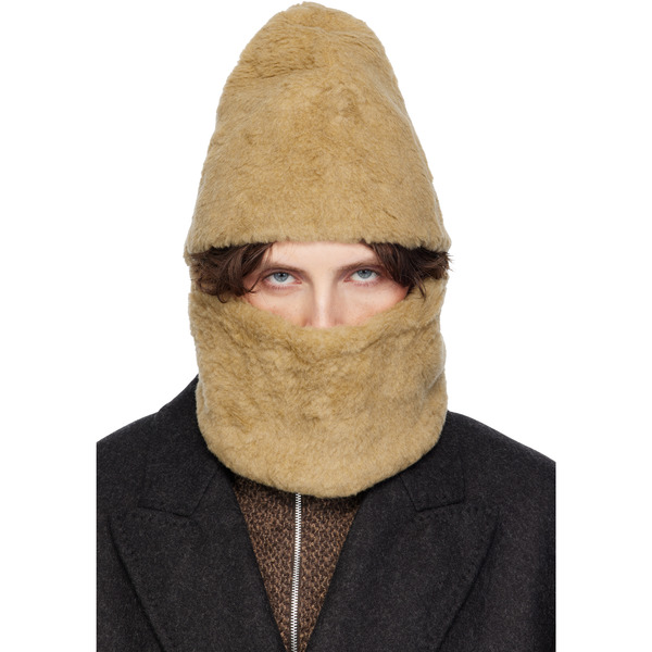  Our Legacy Beige Faux-shearling Snood 